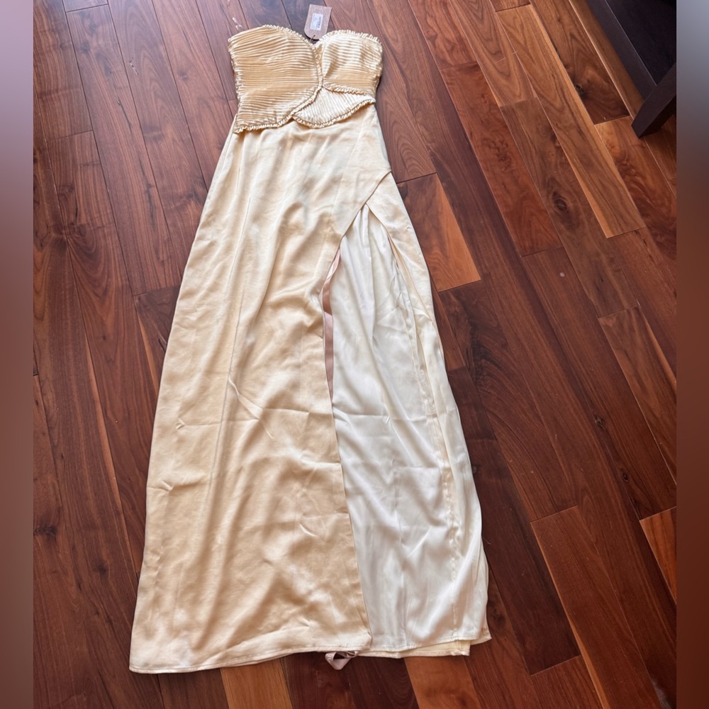 Meshki Larissa Dress - Lemon - Picture 8 of 8